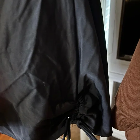 Black Ruched Swimsuit Top - Picture 6 of 7